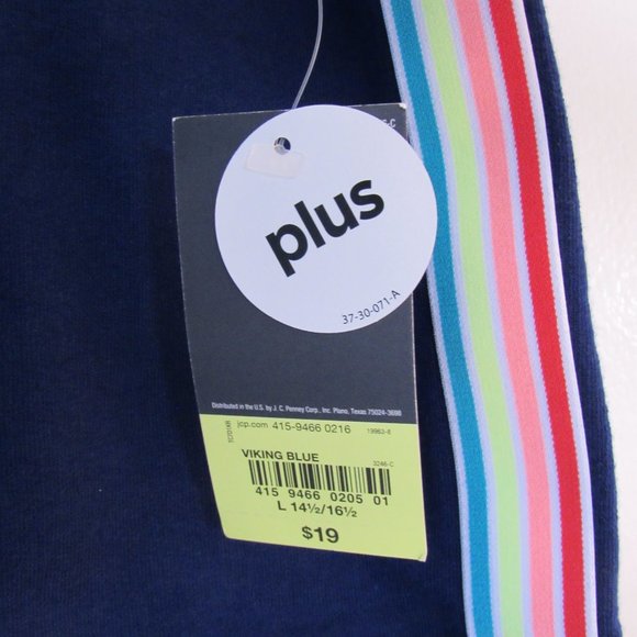 Xersion Girls Plus L Blue Shorts NWT - Picture 4 of 5